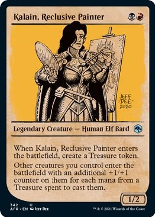 Kalain, Reclusive Painter (Showcase)