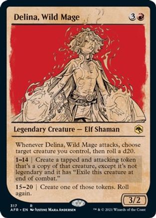Delina, Wild Mage (Showcase)