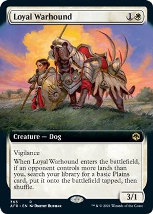 Loyal Warhound (Extended Art)