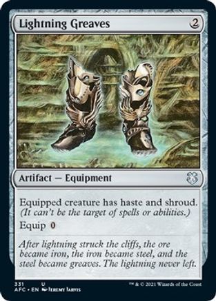 Lightning Greaves