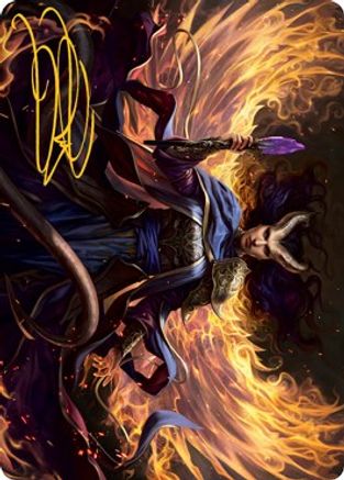 Farideh, Devil's Chosen Art Card (Gold-Stamped Signature)