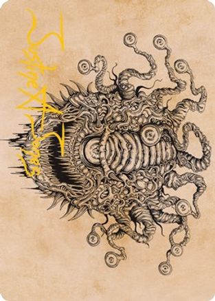 Baleful Beholder (Showcase) Art Card (Gold-Stamped Signature)