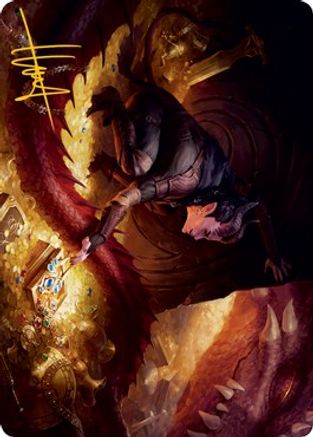 Hoard Robber Art Card (Gold-Stamped Signature)