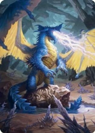 Blue Dragon Art Card - Art Series: Adventures in the Forgotten Realms ...