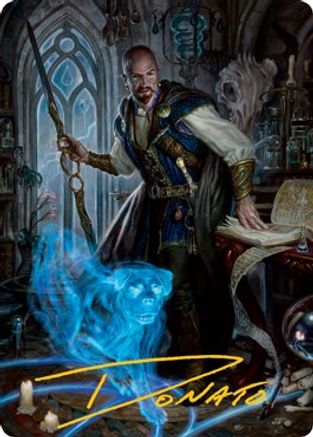 Mordenkainen Art Card (Gold-Stamped Signature)