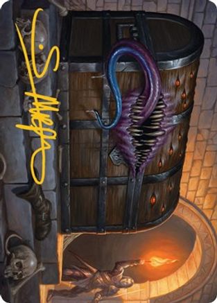 Mimic Art Card (Gold-Stamped Signature)