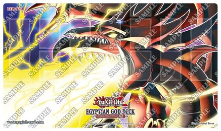Yugioh TCG Playmat Yu-Gi-Oh Osiris the Sky Dragon Trading Card Game Mat Pad 