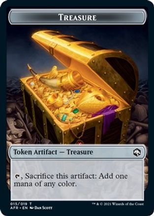 Treasure // Faerie Dragon Double-Sided Token