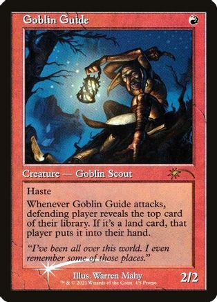 Goblin Guide (Retro Frame) - WPN & Gateway Promos - Magic: The Gathering