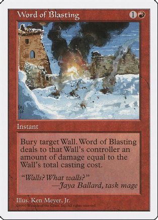 Word of Blasting