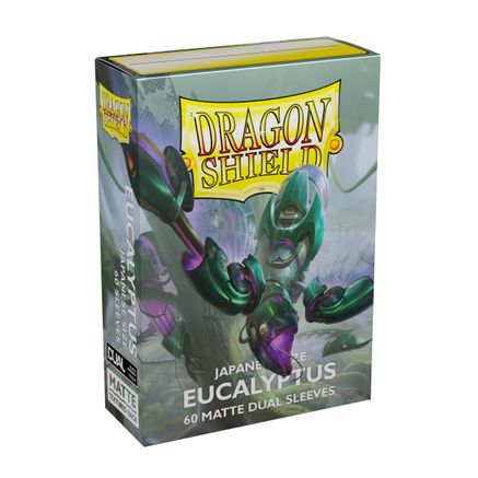 Dragon Shield Dual Matte Japanese Sleeves - Eucalyptus (60-Pack ...