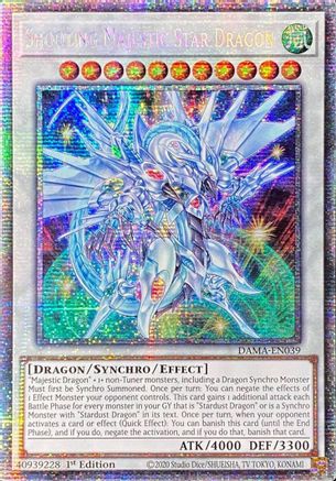 Shooting Majestic Star Dragon (Starlight Rare)