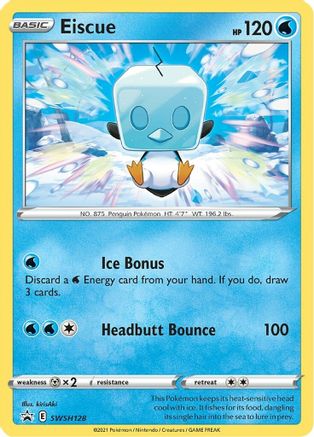 SWSH: Sword & Shield Promo Cards Eiscue #SWSH128