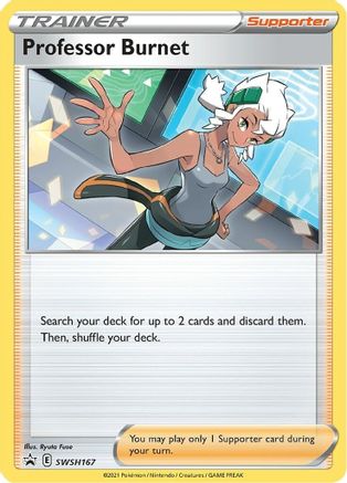 SWSH: Sword & Shield Promo Cards Professor Burnet #SWSH167