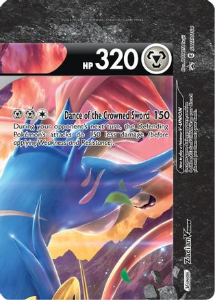 SWSH: Sword & Shield Promo Cards Zacian V-UNION #SWSH164