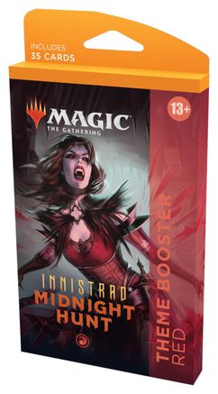 Innistrad Midnight Hunt Theme Booster Red