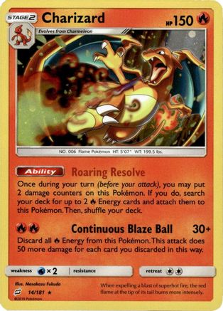 Miscellaneous Cards & Products Charizard - 14/181 (Costco Exclusive) #014