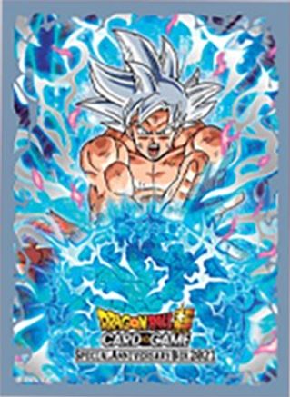 Buy Dragon Ball Super Ccg Special Anniversary Box 21 Card Sleeves Son Goku Awakened Power 66 Pack Bandai Card Sleeves At Tcgplayer Com