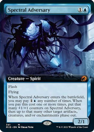 Spectral Adversary (Extended Art) - Innistrad: Midnight Hunt - Magic ...