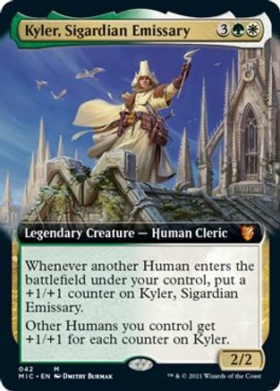 Kyler, Sigardian Emissary (Extended Art)