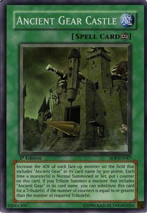 Ancient Gear Castle - Shadow of Infinity - YuGiOh