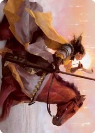 Sunrise Cavalier Art Card
