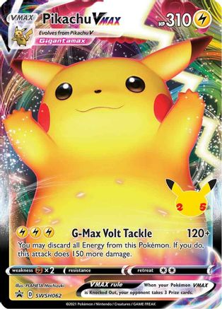 SWSH: Sword & Shield Promo Cards Pikachu VMAX #SWSH062