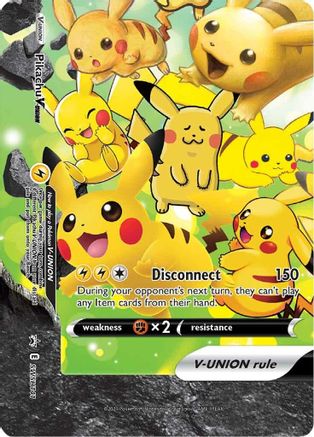 SWSH: Sword & Shield Promo Cards Pikachu V-Union #SWSH141