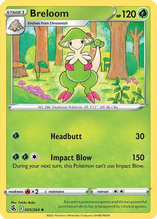 SWSH08: Fusion Strike Breloom #005