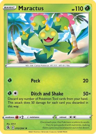 SWSH08: Fusion Strike Maractus #012