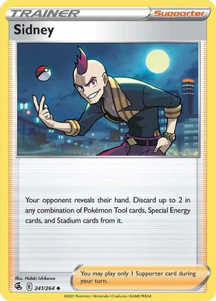 Sidney Swsh08 Fusion Strike Pokemon