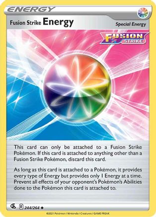 SWSH08: Fusion Strike Fusion Strike Energy #244