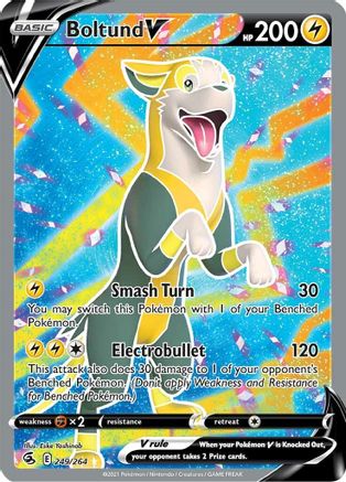 Boltund V (Full Art) - SWSH08: Fusion Strike - Pokemon