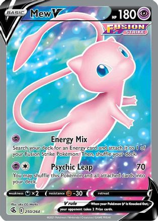 Mew V (Full Art) - SWSH08: Fusion Strike - Pokemon