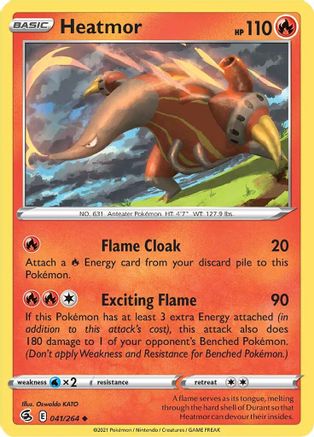 SWSH08: Fusion Strike Heatmor #041