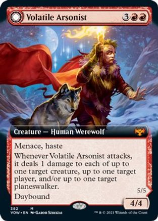 Volatile Arsonist (Extended Art)
