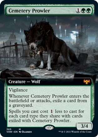 Cemetery Prowler (Extended Art)
