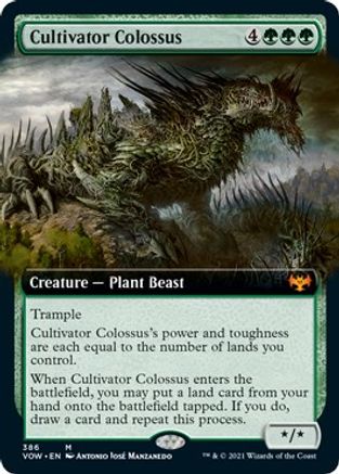 Cultivator Colossus (Extended Art)
