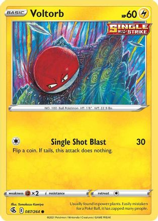 SWSH08: Fusion Strike Voltorb #087