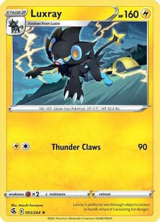 SWSH08: Fusion Strike Luxray #093