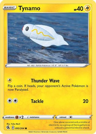 SWSH08: Fusion Strike Tynamo #095