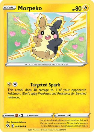 SWSH08: Fusion Strike Morpeko (109) #109