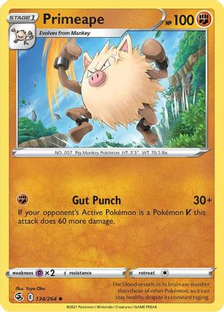 SWSH08: Fusion Strike Primeape #134