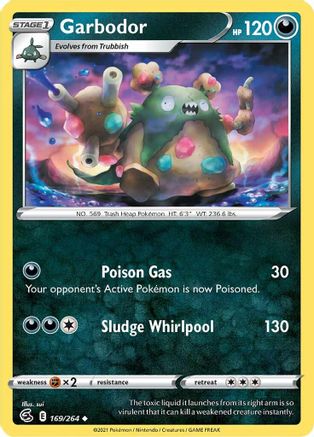 SWSH08: Fusion Strike Garbodor #169
