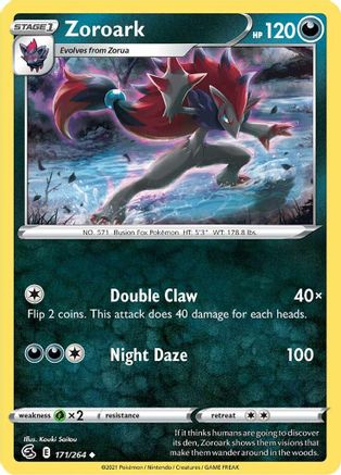 SWSH08: Fusion Strike Zoroark #171