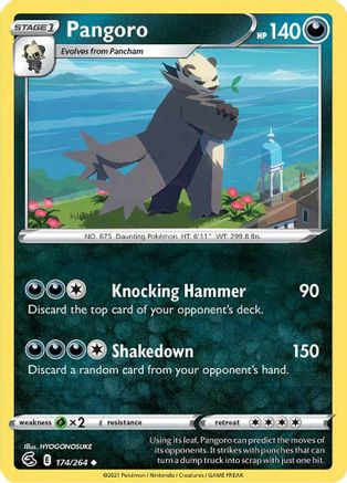 SWSH08: Fusion Strike Pangoro #174