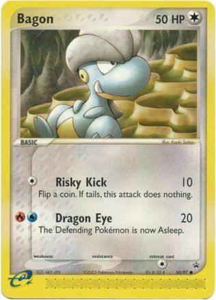 Bagon - 50/97 (Black Star) 50 Nintendo Black Star Promos Pokémon card