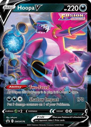 SWSH: Sword & Shield Promo Cards Hoopa V #SWSH176