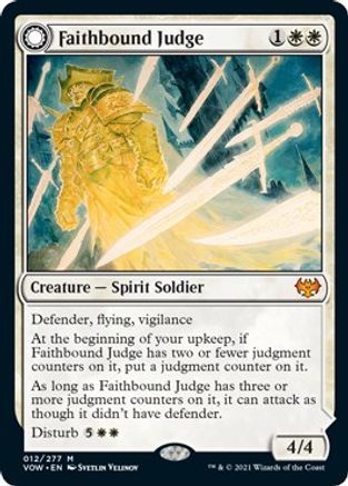 Faithbound Judge - Innistrad: Crimson Vow - Magic: The Gathering