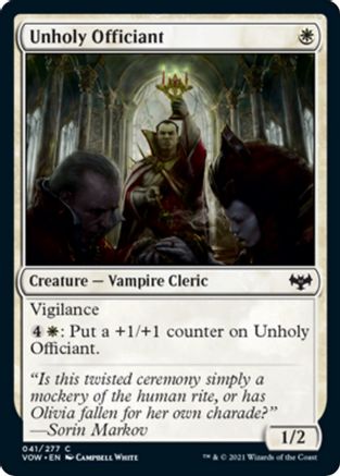 Unholy Officiant